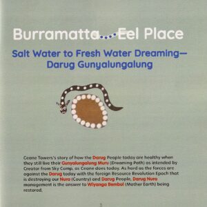 Burramatta Eel Place Salt Water to Fresh Water Dreaming - Darug Gunyalungalung - About